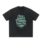 YOIYOI ART Lab — Strong & Durable Heavyweight Tee | 430GSM Vintage Wash | Think Long Term