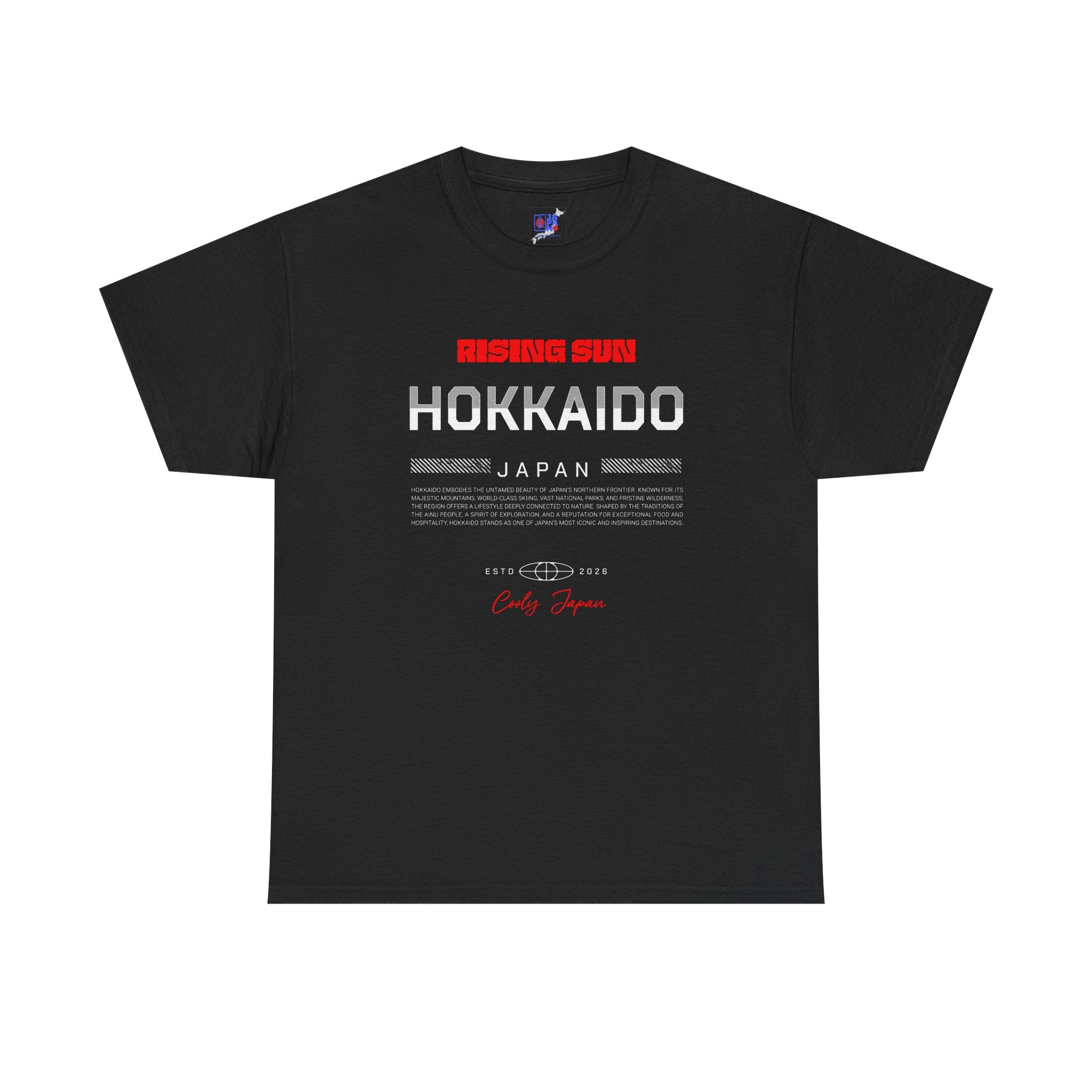 Hokkaido T-Shirt | 北海道 Wild North & Powder Snow Japan Tee | Designed by Japanese