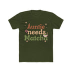 Auntie Needs Matcha Tee | Vintage Front-Print Graphic | Matcha Collection