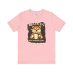 Akita Morning Blend Tee | Shiba Inu Coffee Dog Illustration