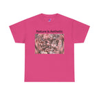 Nature Is Aesthetic Pink Sakura Floral T-Shirt