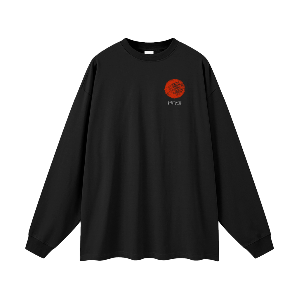 Cooly Japan Oversized Unisex Long Sleeve T-Shirt (305gsm)