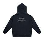 CoolyJapan Heavyweight Drop-Shoulder Hoodie — 380gsm 85% Cotton Oversized Fleece