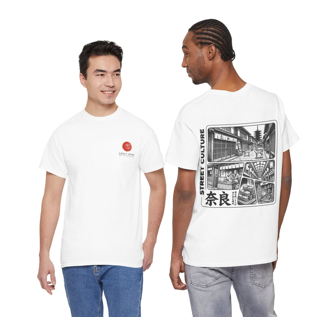 Nara Street Culture Tee | Japanese Cityscape Graphic T-Shirt