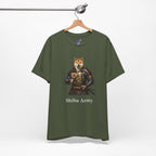 Samurai Shiba Inu T-Shirt, Shiba Army Japanese Warrior Dog Tee, Funny Dog Lover Gift - Cute Anime Samurai Shirt
