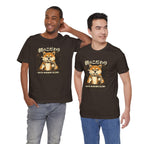 Akita Morning Blend Tee | Shiba Inu Coffee Dog Illustration