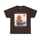 Mindful Monkey Tee — "Have Some Green Tea, Relax and Be Mindful" Cute Zen T-Shirt