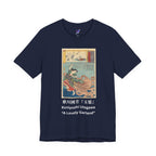 Utagawa Kuniyoshi "A Lovely Garland" — Tamatori-hime & the Dragon King | Ukiyo-e Art Tee (Dark)
