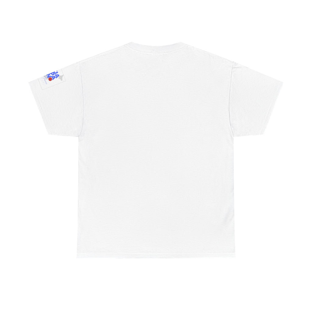 Japan Cityscape T-Shirt — Detailed Black & White Urban Illustration