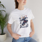 Ninja Cat Tee — Japanese Samurai Cat Graphic T-Shirt