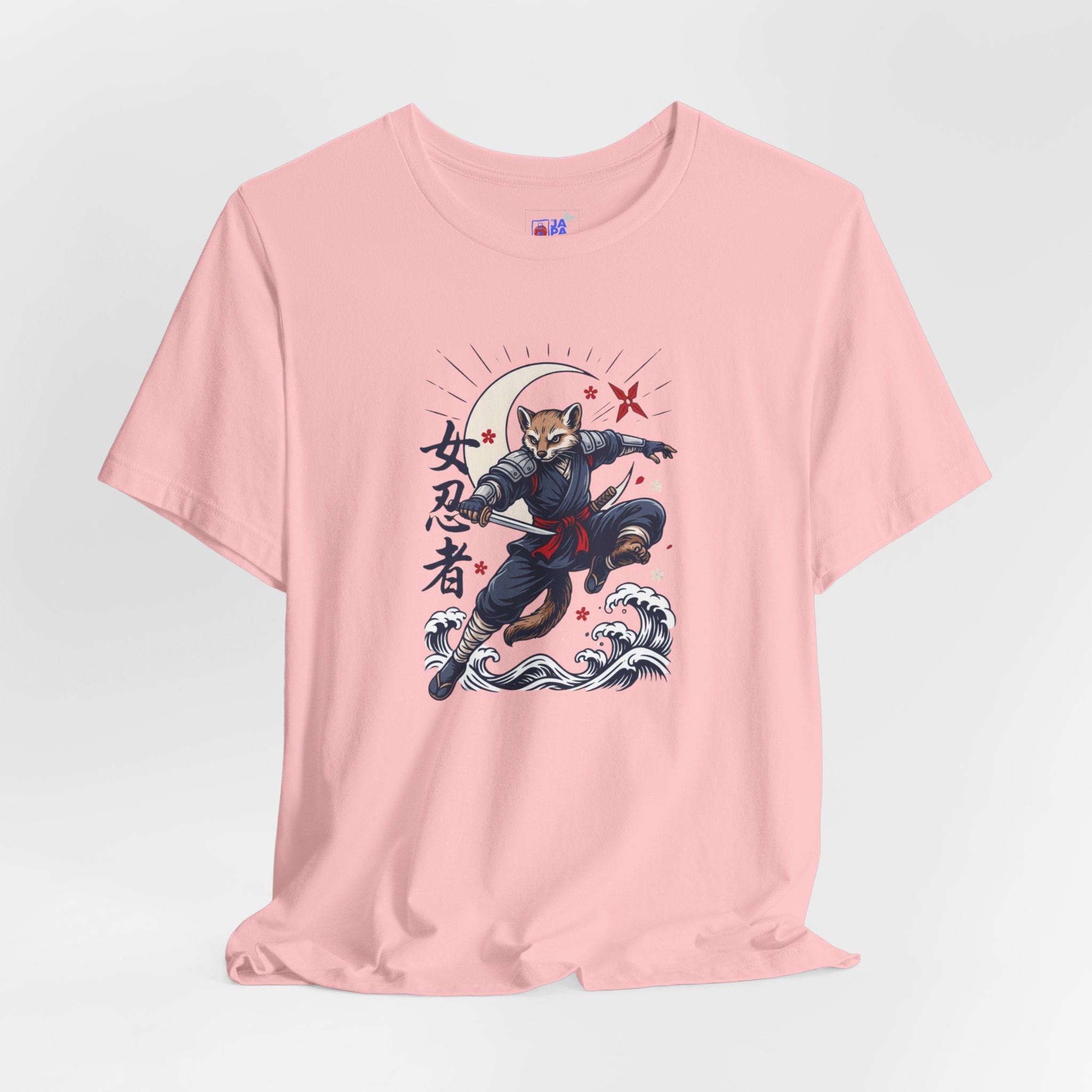 Ninja Cat Tee — Japanese Samurai Cat Graphic T-Shirt