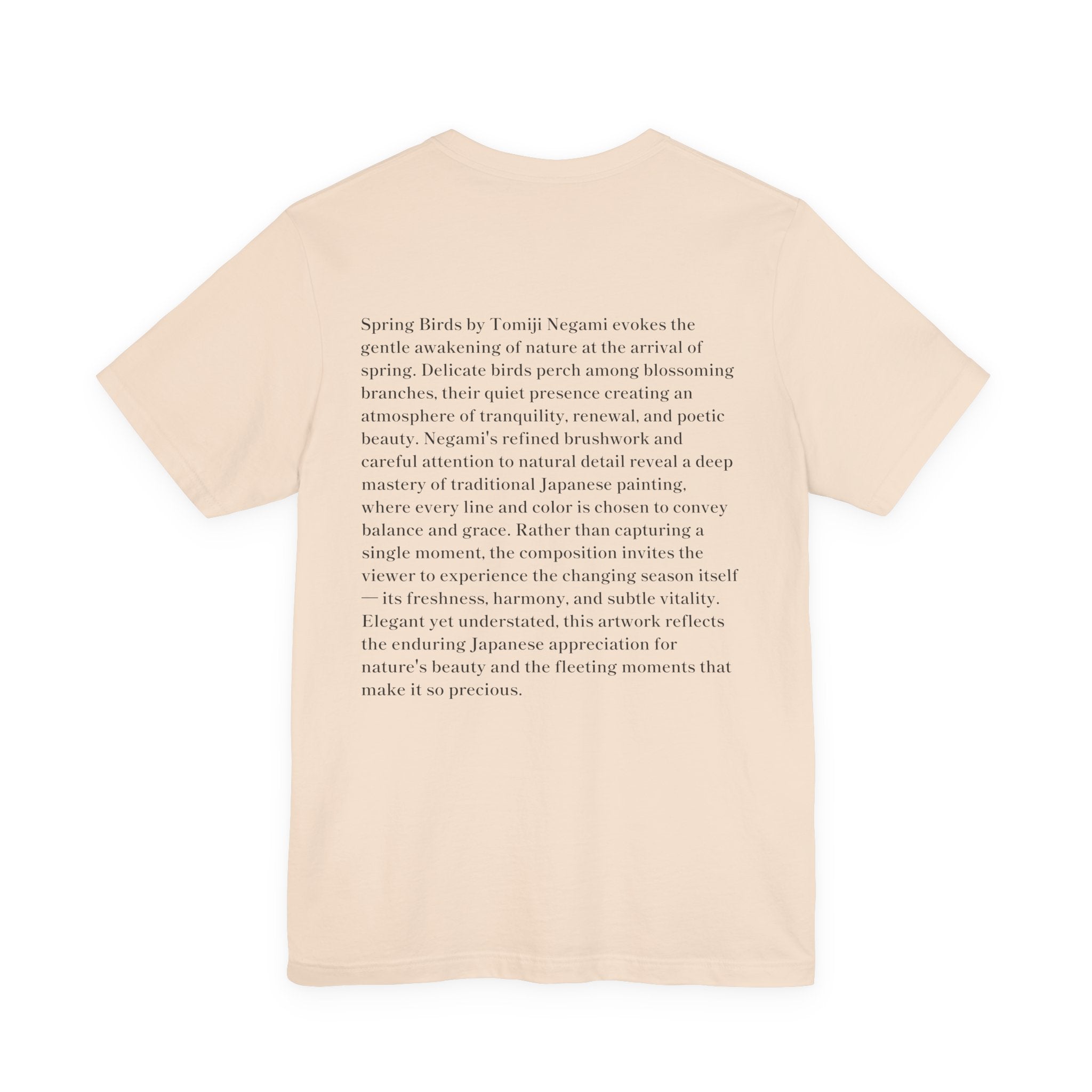 Tomiji Negami "Spring Birds", Japanese Art Museum T-Shirt