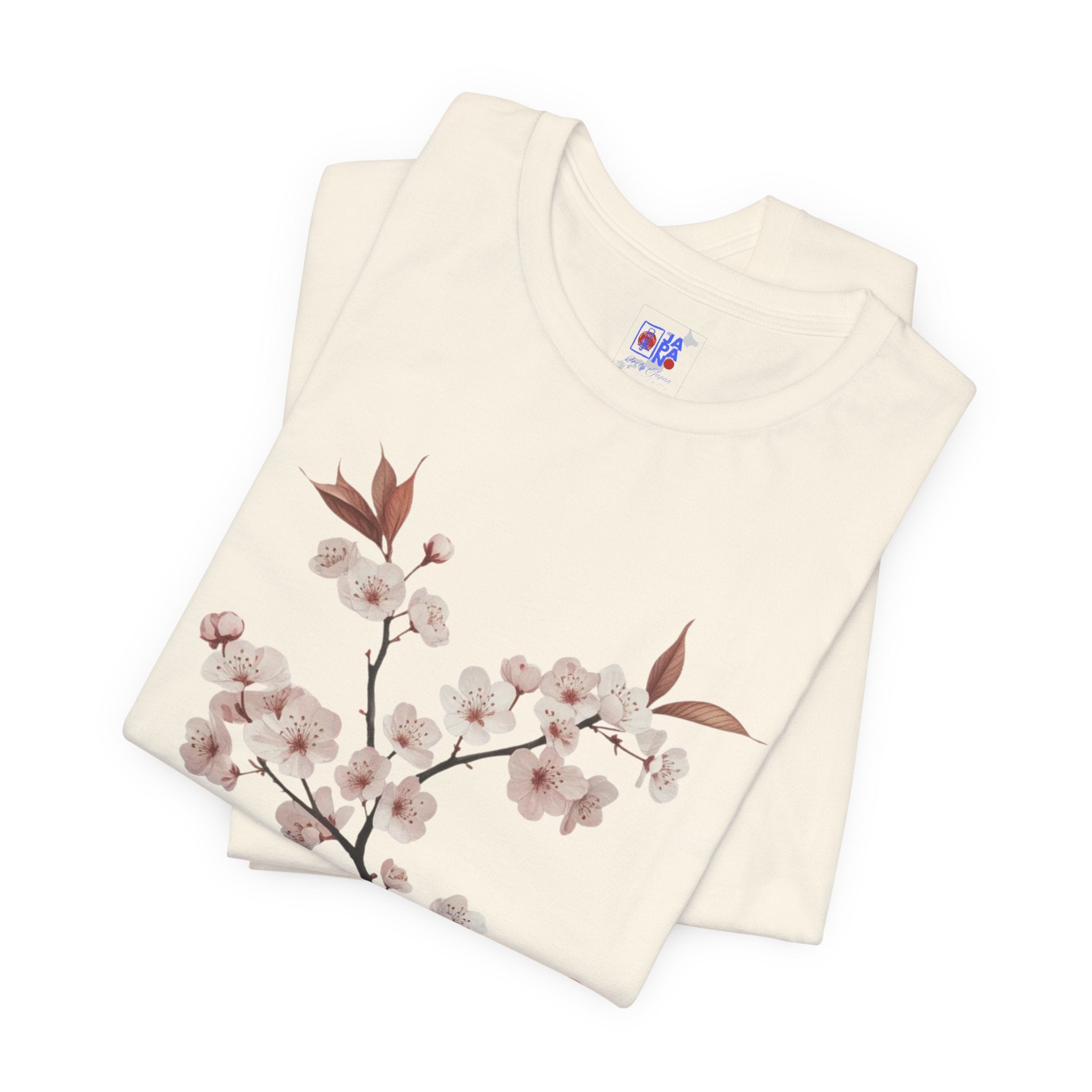 Cherry Blossom T‑Shirt — Soft Pink Floral Tee