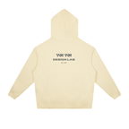 CoolyJapan Heavyweight Drop-Shoulder Hoodie — 380gsm 85% Cotton Oversized Fleece