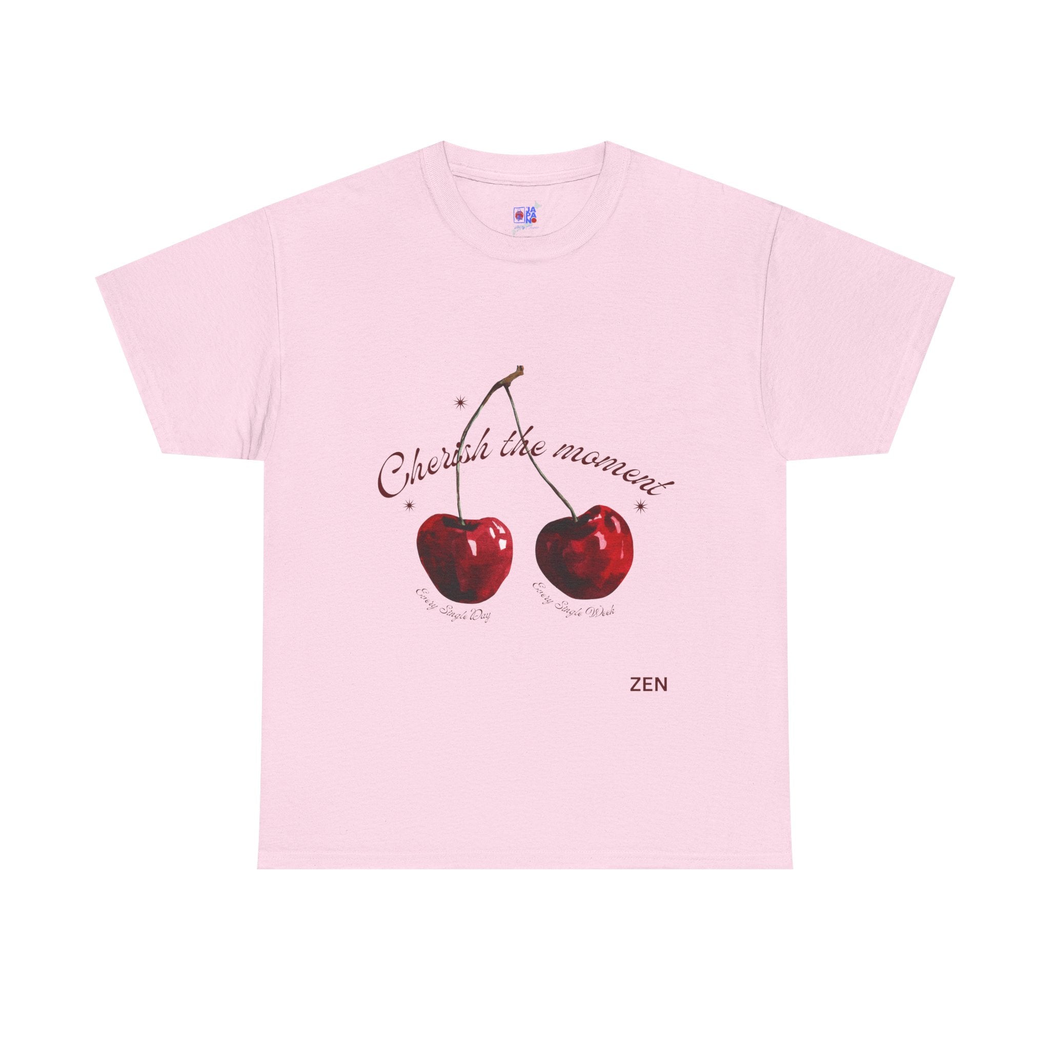 Cherish the Moment Cherry Graphic Tee