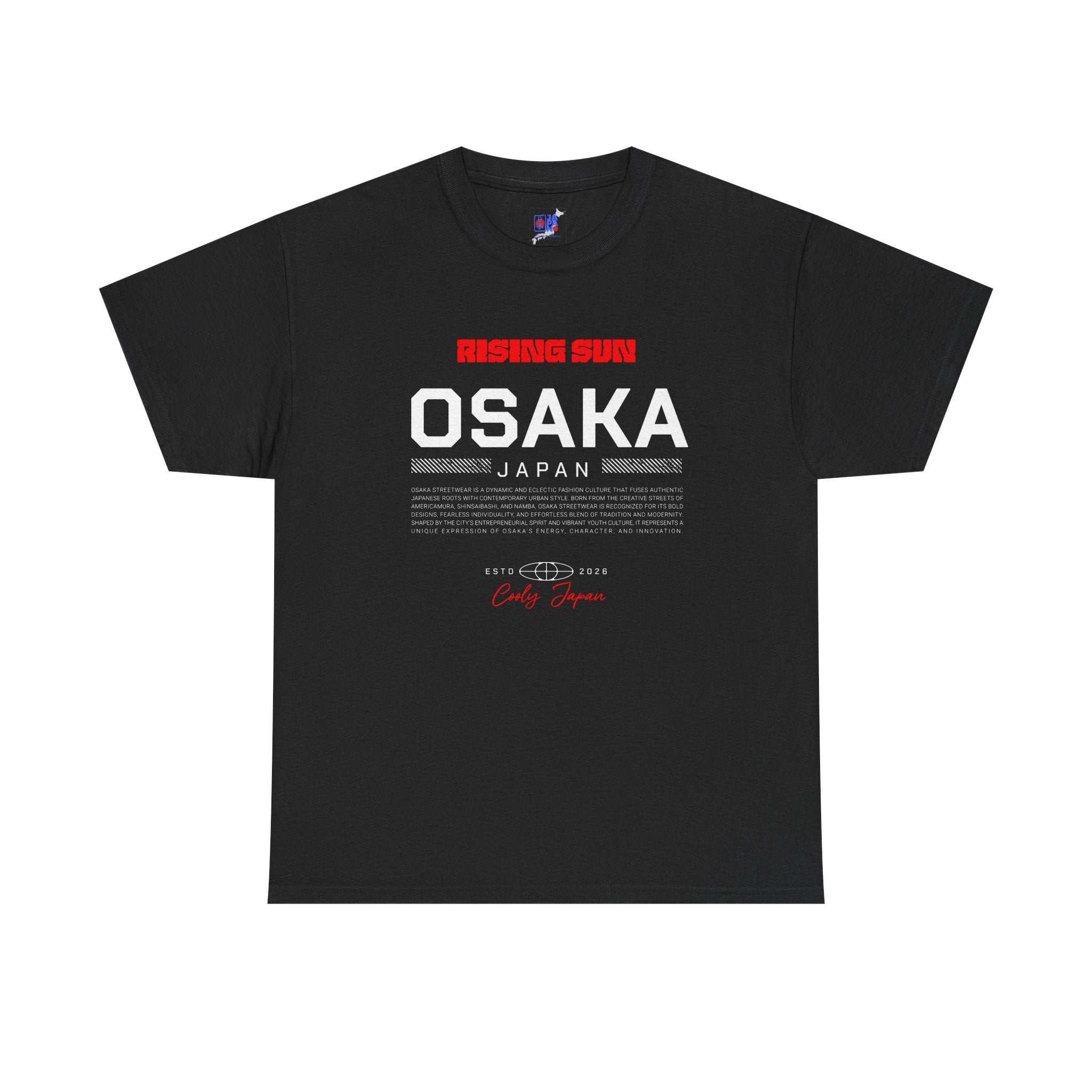 Osaka T-Shirt | 大阪 Dotonbori Soul of Kansai Japan City Tee | Designed by Japanese