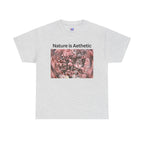 Nature Is Aesthetic Pink Sakura Floral T-Shirt
