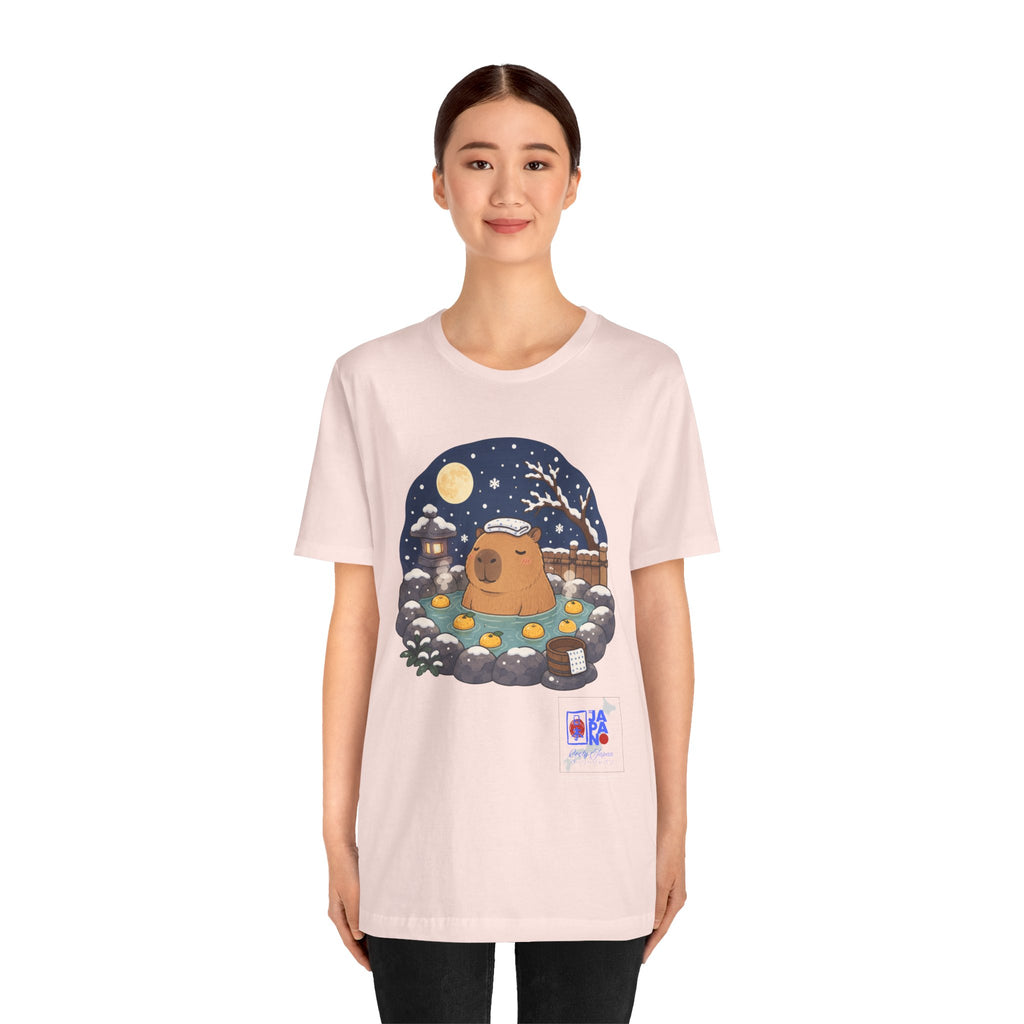 Bear Onsen T-Shirt — Cute Winter Hot Spring Graphic Tee