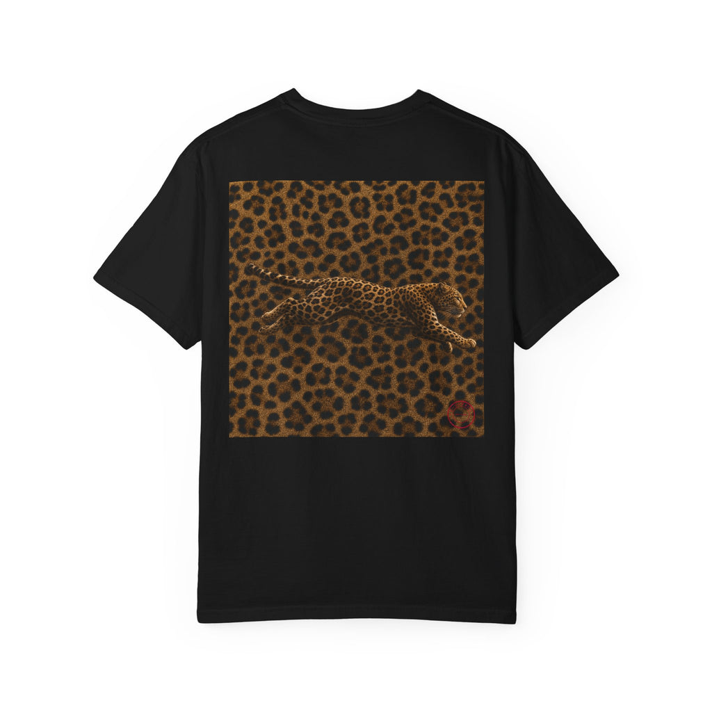 CoolyJapan — Hyō 豹 Silent Leopard Tee | Dark Color | Comfort Colors 1717