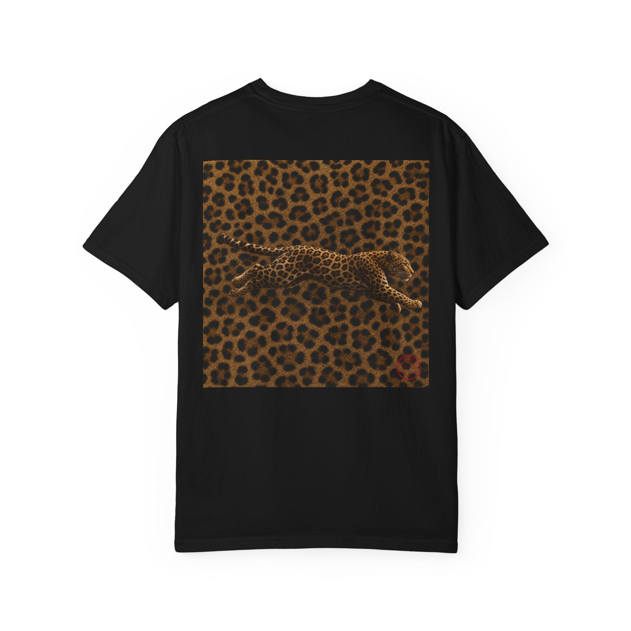 CoolyJapan — Hyō 豹 Silent Leopard Tee | Dark Color | Comfort Colors 1717