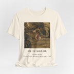 Tiger Art Tee — ‘Fierce Tiger Dashing Beneath a Cliff’ Classic Graphic T-Shirt
