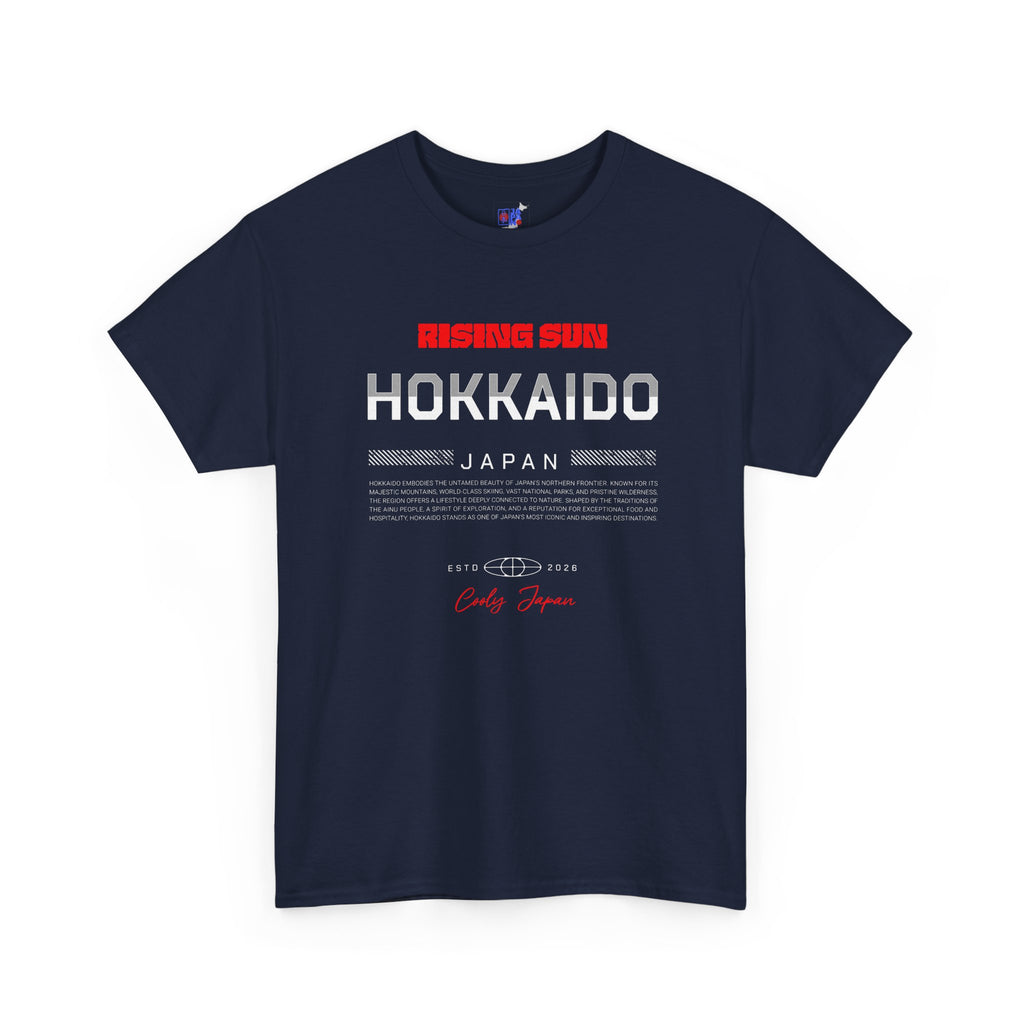 Hokkaido T-Shirt | 北海道 Wild North & Powder Snow Japan Tee | Designed by Japanese