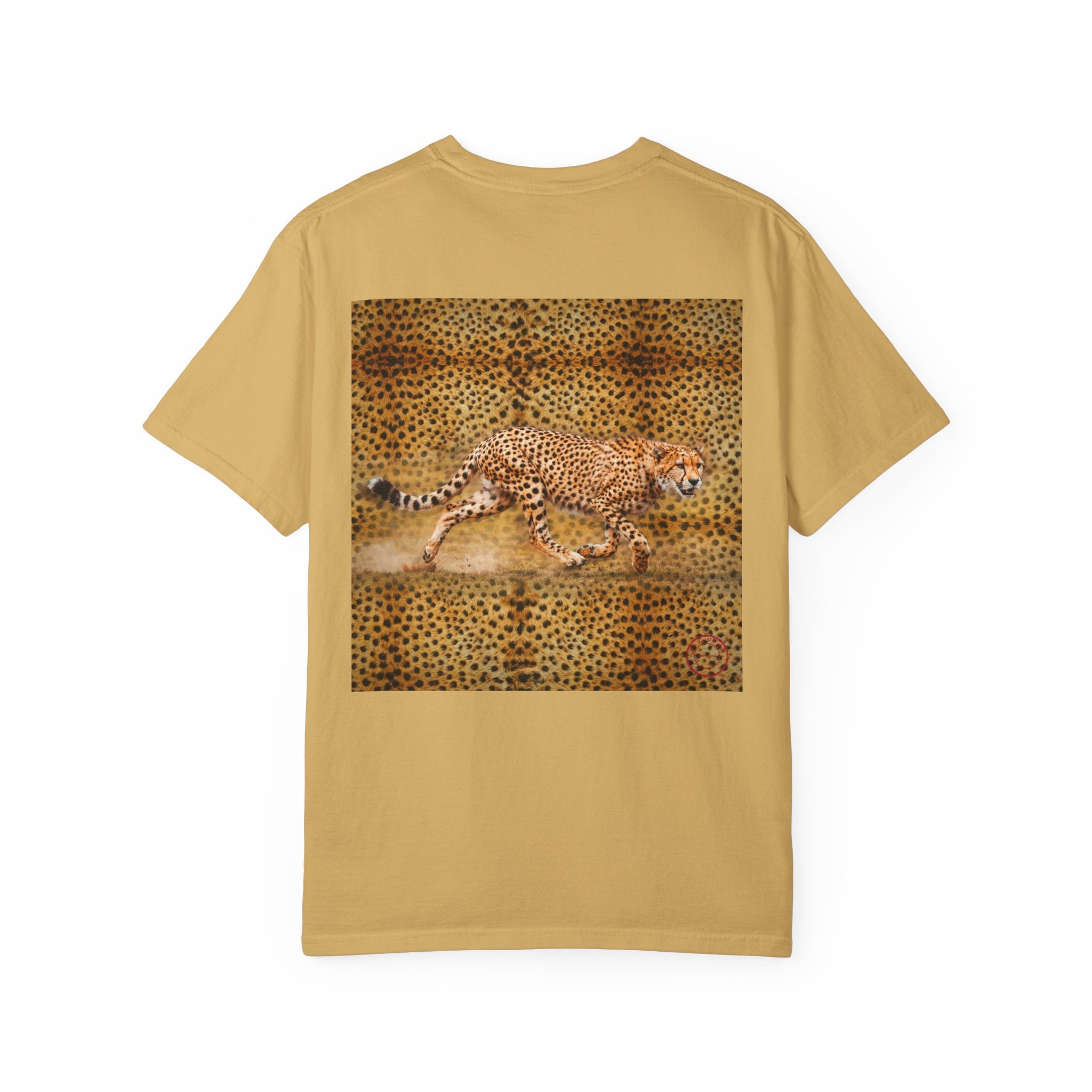 CoolyJapan — Hayate 疾風 Cheetah Tee | Light Color | Comfort Colors 1717