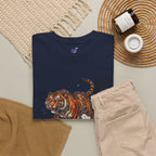 Japanese Tiger T-Shirt — 虎 Sumi-e Ink Brush Art Men's Tee | Bold Japan Graphic Shirt