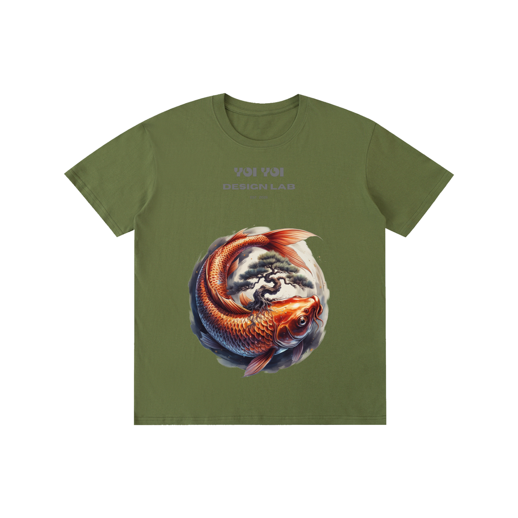 CoolyJapan Essential Pure Cotton Tee — 180gsm Lightweight Everyday T-Shirt