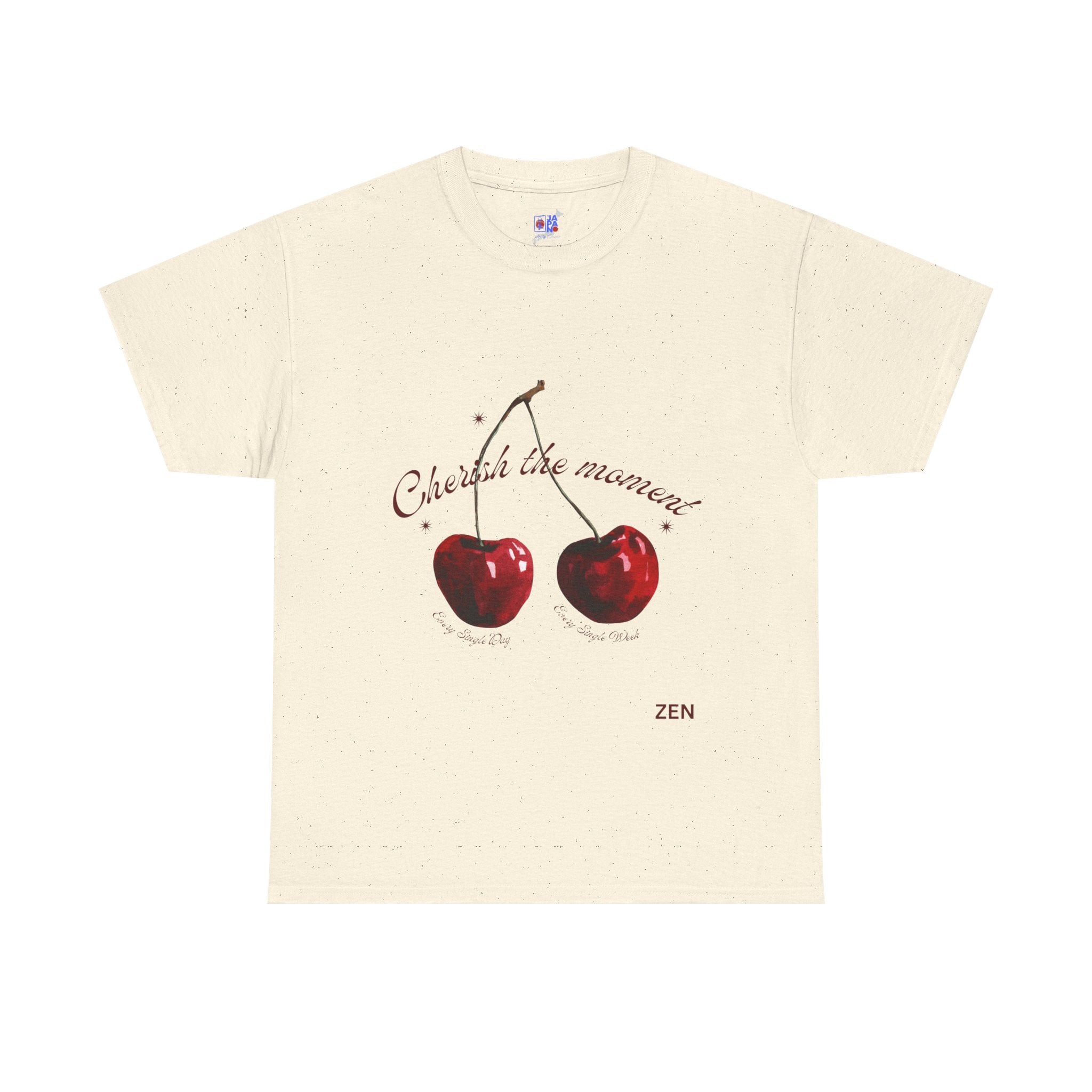 Cherish the Moment Cherry Graphic Tee