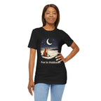Hokkaido Fox — Kitsune Under the Winter Moon | Japanese Night Fox Graphic Tee