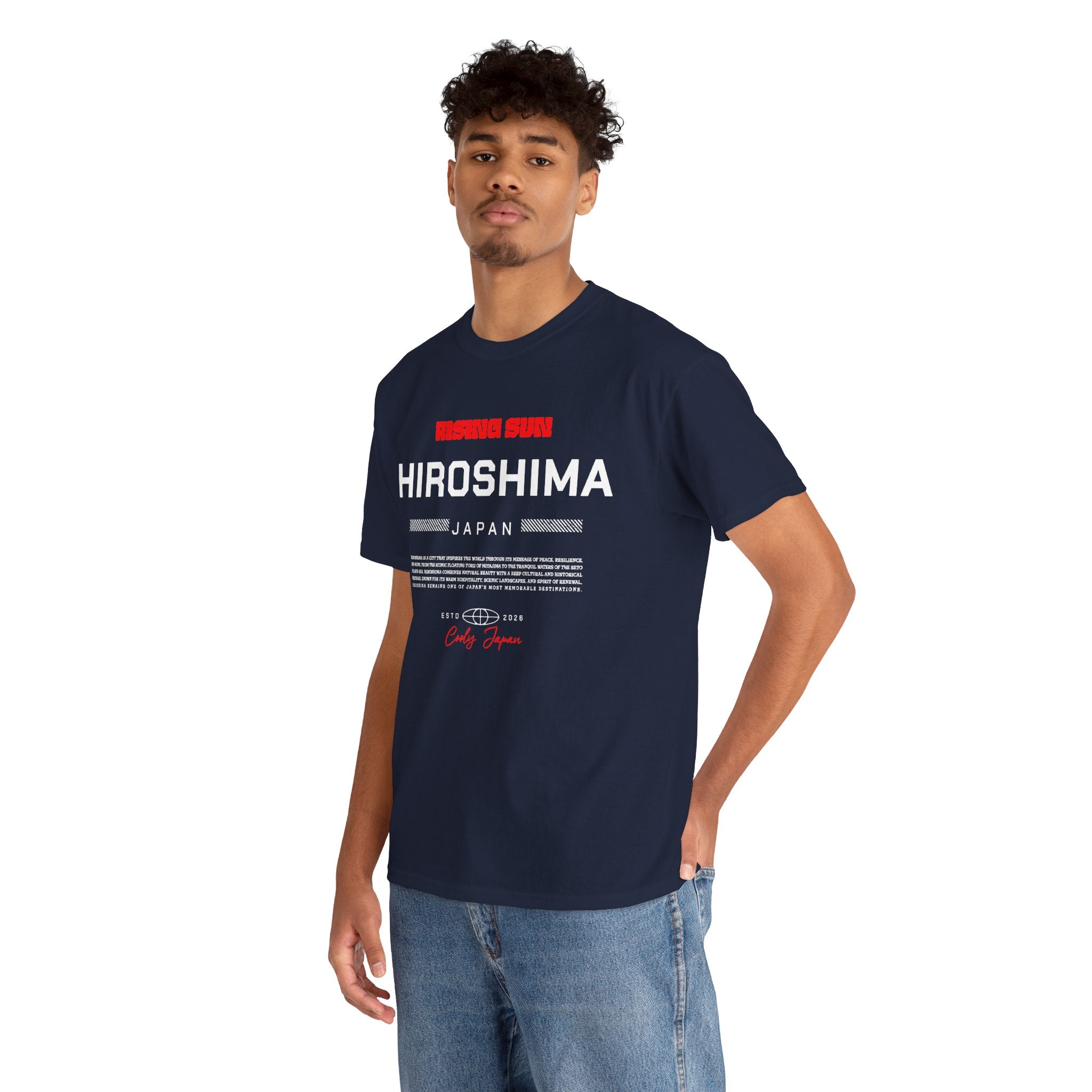 Hiroshima Japan T-Shirt, Where History Meets Hope, Miyajima Travel Souvenir, Japan Vacation Memory Tee, Gift for Japan Lovers