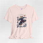 Ninja Cat Tee — Japanese Samurai Cat Graphic T-Shirt