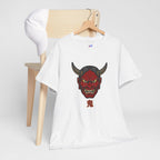 Red Oni Mask T-Shirt | Japanese Demon Hannya Graphic Tee