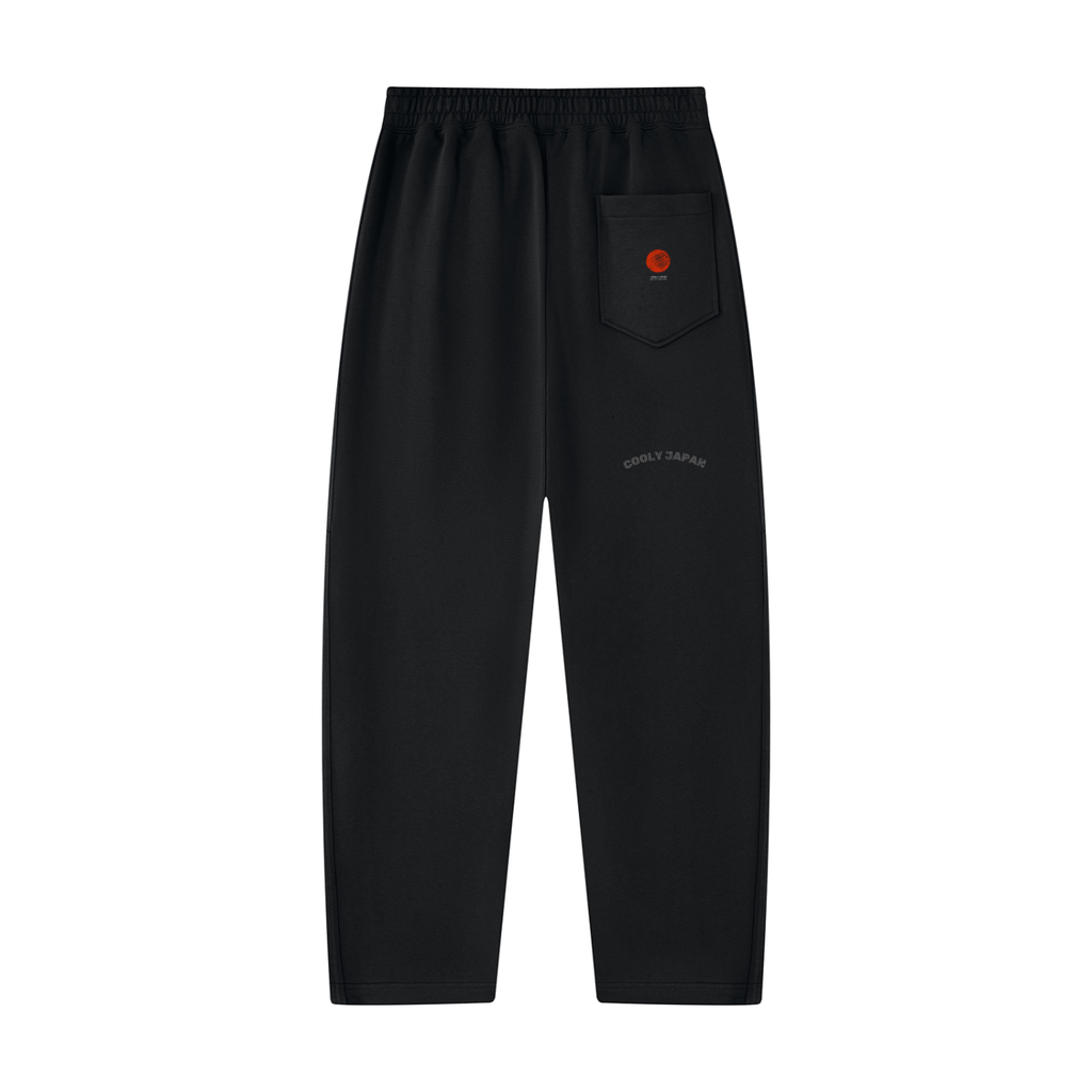 CoolyJapan Signature Tapered Sweatpants — 360gsm heavyweight Cotton Blend