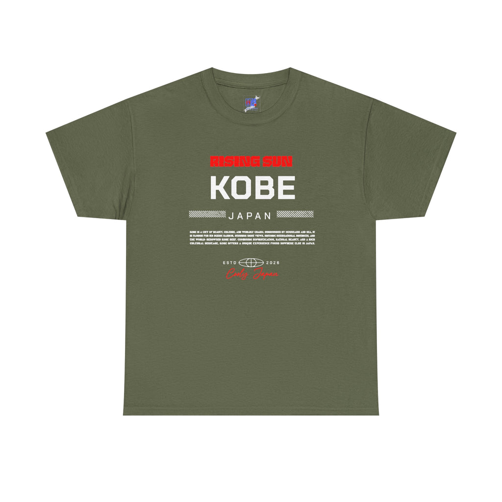 Kobe Japan T-Shirt, Where Mountains Meet the Sea  Harbor City Travel Souvenir  Japan Vacation Memory Tee  Kobe Gift for Japan Lovers