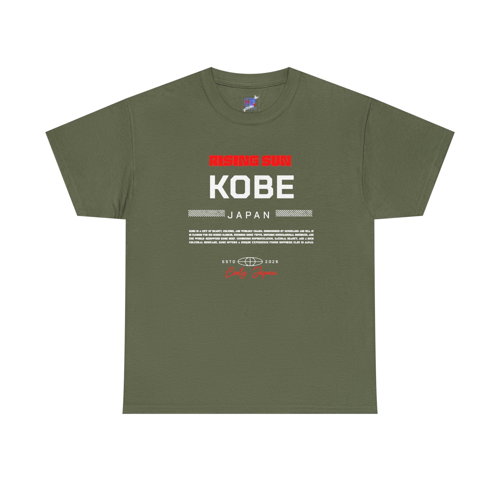 Kobe Japan T-Shirt, Where Mountains Meet the Sea  Harbor City Travel Souvenir  Japan Vacation Memory Tee  Kobe Gift for Japan Lovers