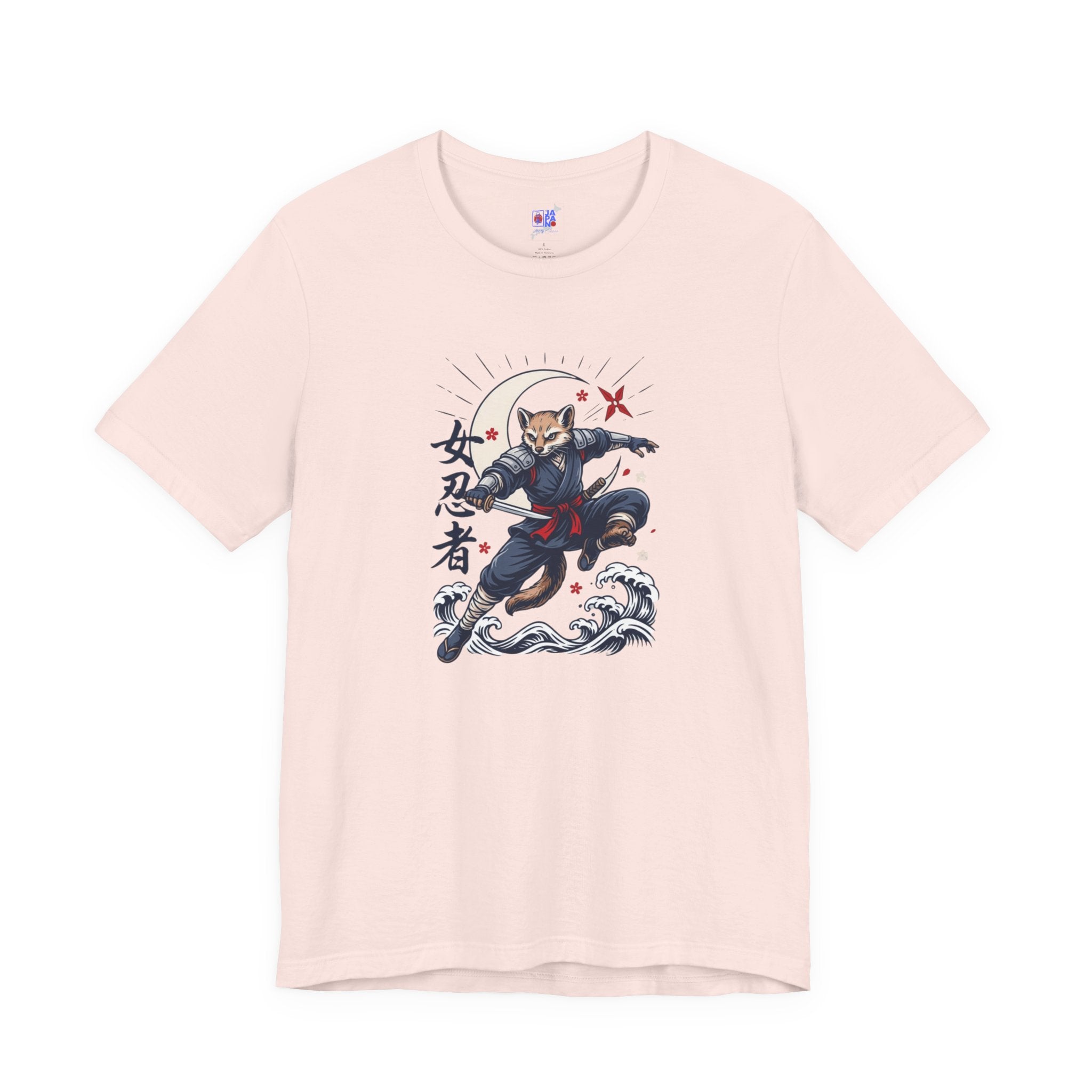 Ninja Cat Tee — Japanese Samurai Cat Graphic T-Shirt