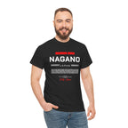 Nagano Japan T-Shirt  Heart of the Japanese Alps  Mountain Adventure and Ski Travel Souvenir Nature Lover Gift  Japan Vacation Memory Tee