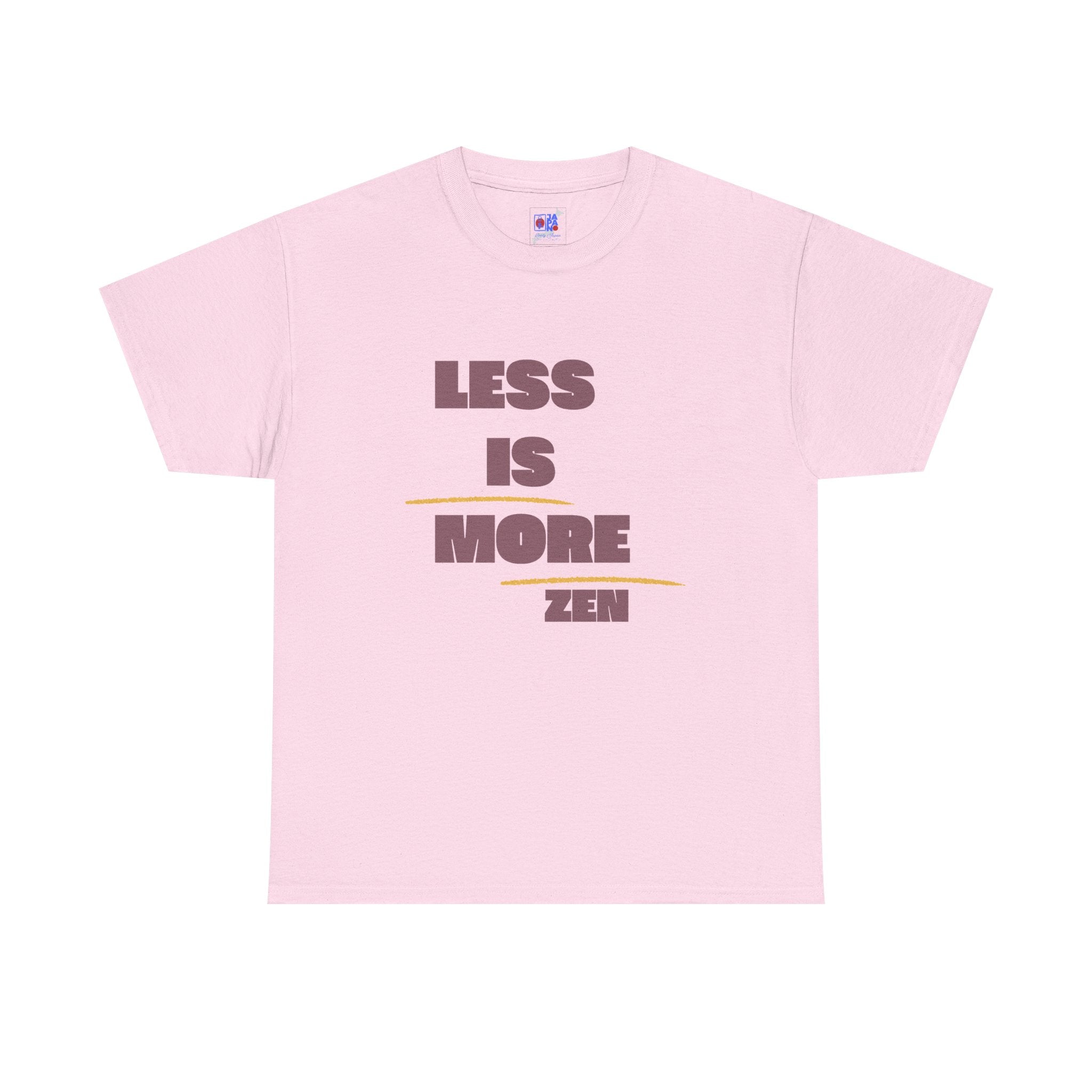 Less Is More Zen T-Shirt — Minimalist Mindfulness Tee