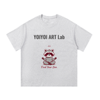 YOIYOI ART Lab — Zen Tanuki "Find Your Zen" Tee (Unisex)