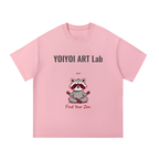 YOIYOI ART Lab — Zen Tanuki "Find Your Zen" Tee (Unisex)