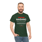 Nagano T-Shirt | 長野 Japanese Alps & Snow Monkey Japan City Tee | Designed by Japanese