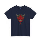 Oni Mask T-Shirt — 鬼 Japanese Demon Men's Graphic Tee | Dark Japan Streetwear Shirt