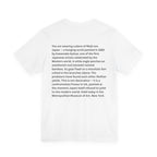 Kawanabe Kyōsai "White Eagle Eyeing a Mountain Lion" | Meiji-era Japanese Art Tee (Light)