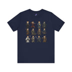 Shiba Inu Samurai T-Shirt, Japanese Warrior Dog Graphic Tee, Funny Dog Lover Gift, Anime Streetwear, Unisex Cotton Shirt