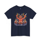 Raijin Thunder God T-Shirt — 雷神 Japanese God of Thunder Men's Tee | Japan Mythology Graphic Shirt