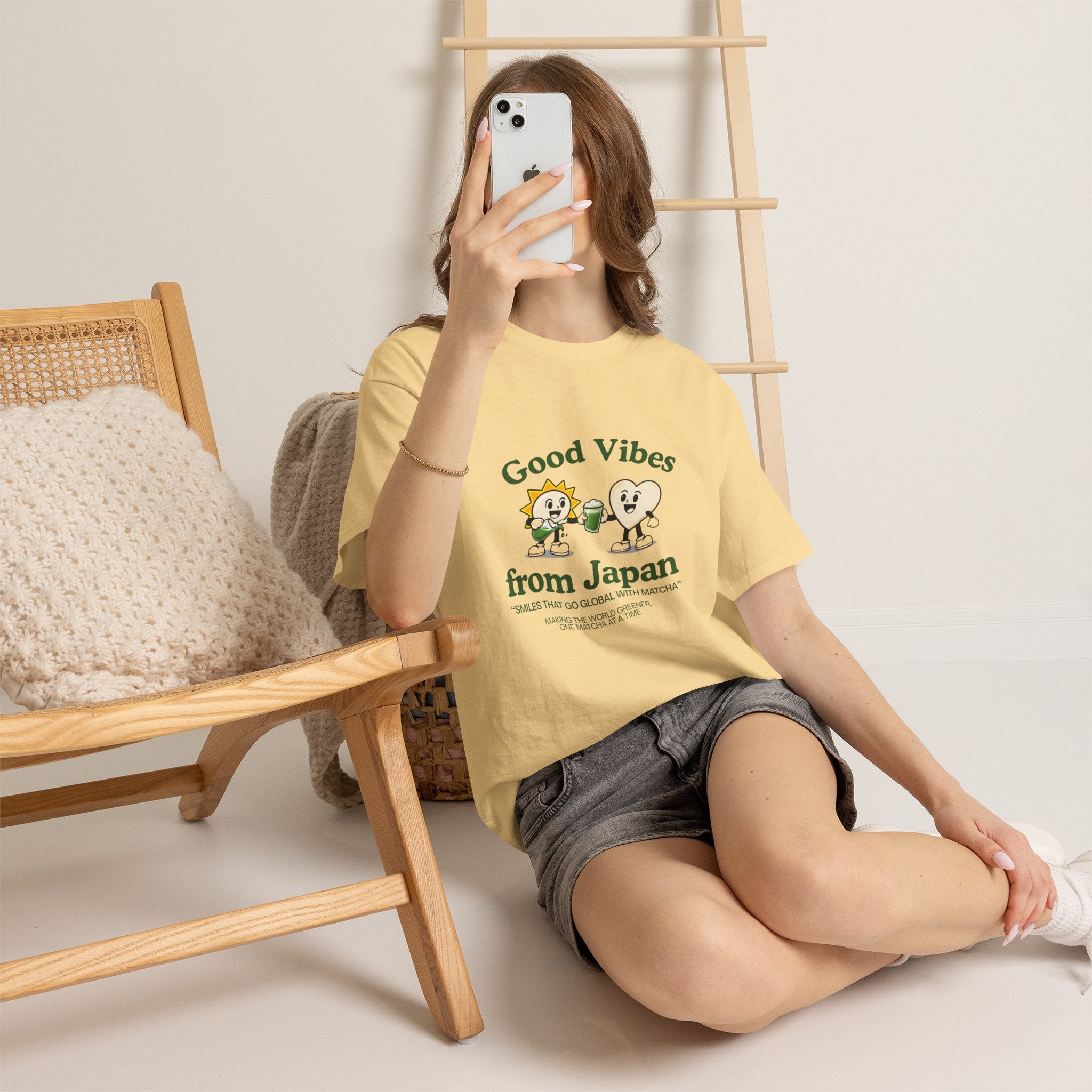 Good Vibes from Japan Matcha Tee