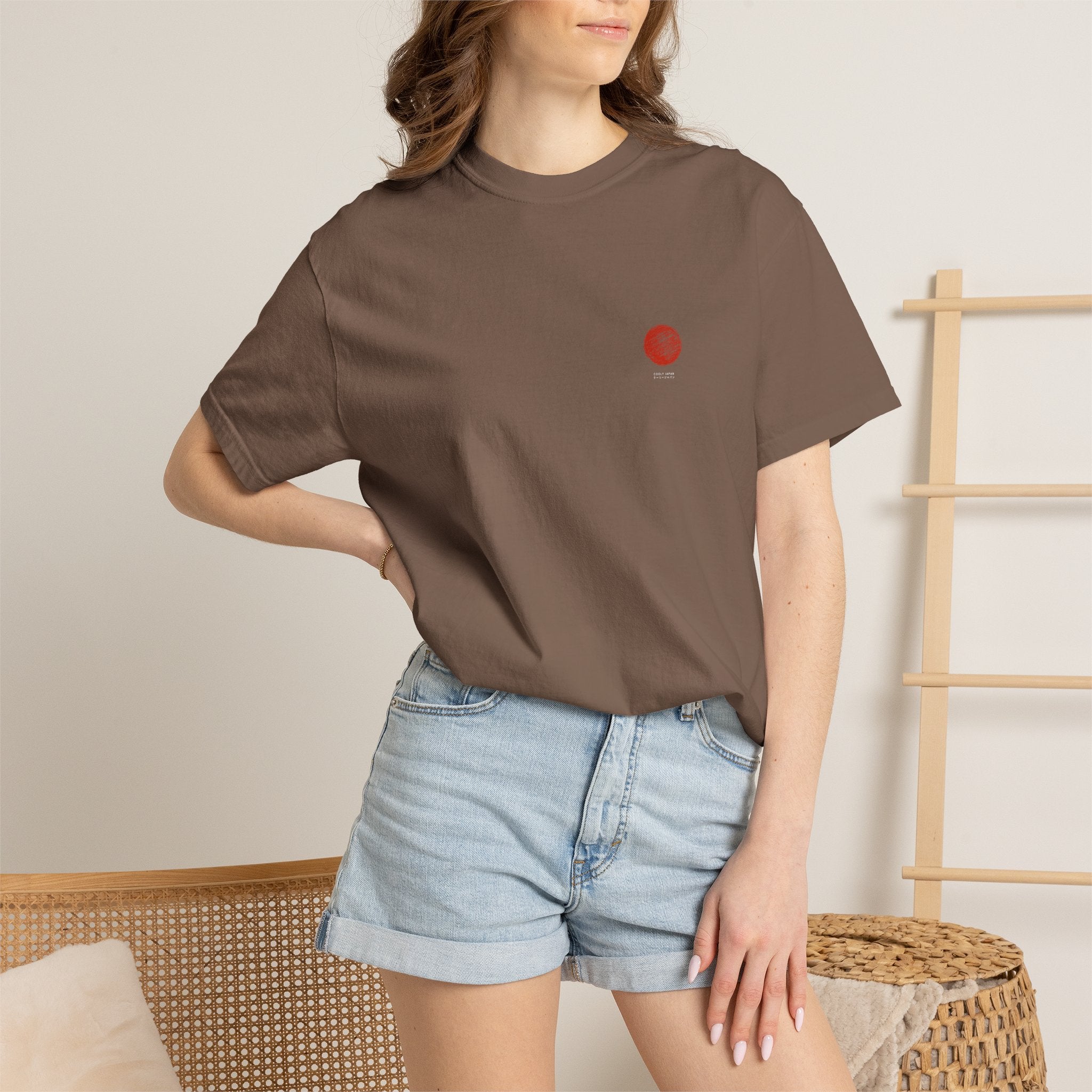 CoolyJapan — Hayate 疾風 Cheetah Tee | Dark Color | Comfort Colors 1717