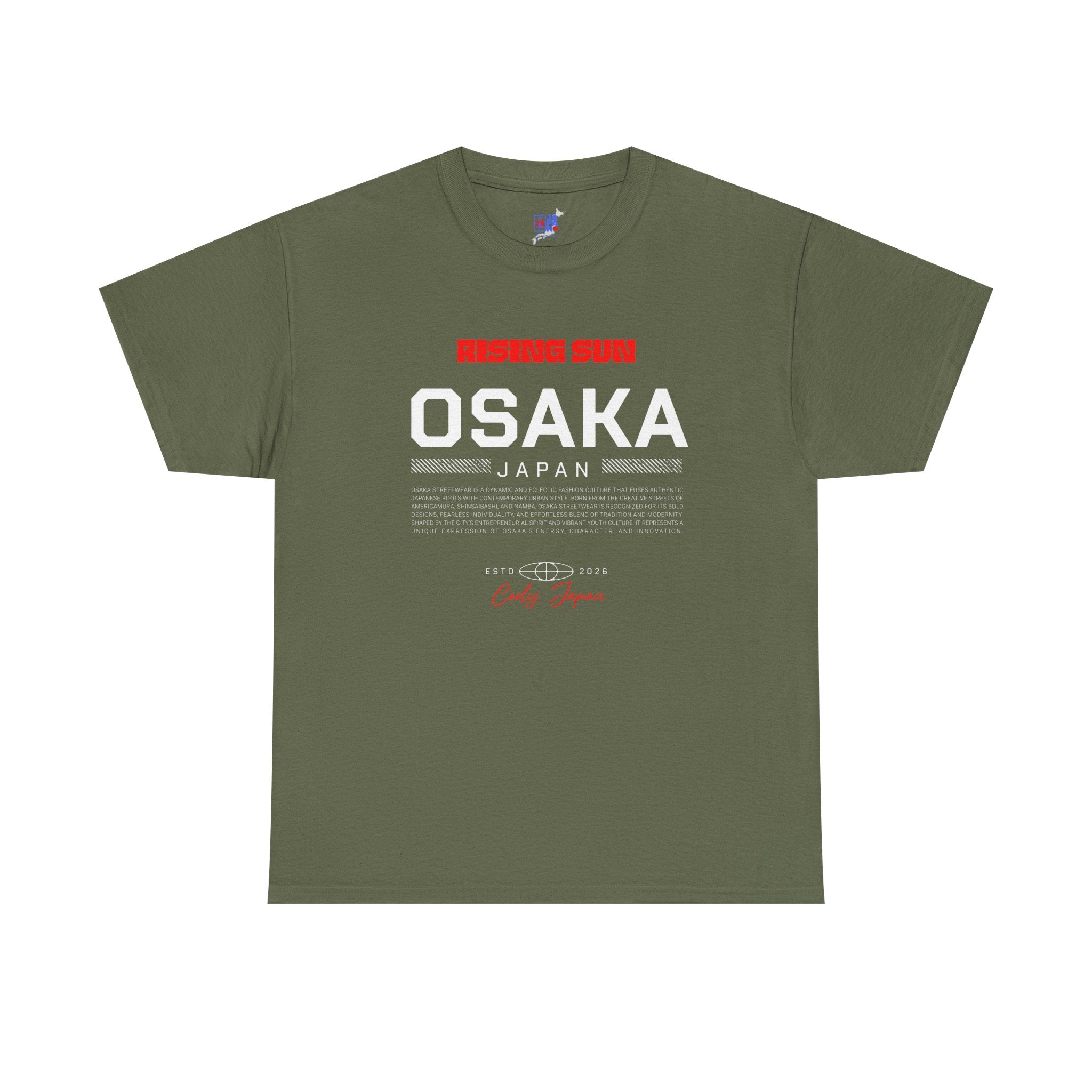 Osaka T-Shirt | 大阪 Dotonbori Soul of Kansai Japan City Tee | Designed by Japanese
